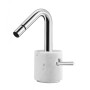 IB RUBINETTERIE MARMO BIDET MIXER TAP COMPLETE WITH CLICK-CLACK DRAIN