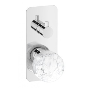 MARMO BUILT-IN SHOWER MIXER WITH 3-WAY DIVERTER IB RUBINETTERIE MARMO BUILT-IN SHOWER MIXER WITH 3-WAY DIVERTER