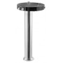 IB RUBINETTERIE MARMO FREESTANDING BATHTUB MIXER WITH INTEGRATED BLACK HANDSHOWER