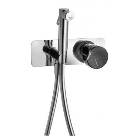 IB RUBINETTERIE MARMO BIDET SPRAY WITH BLACK MIXER