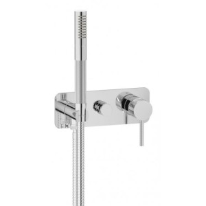 INDUSTRIA BUILT-IN SHOWER MIXER WITH 2-OUTLET DIVERTER IB RUBINETTERIE INDUSTRIA BUILT-IN SHOWER MIXER WITH 2-OUTLET DIVERTER