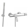 IB RUBINETTERIE INDUSTRIA EXTERNAL BATHTUB MIXER WITH SHOWER KIT AND SPOUT