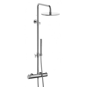 INDUSTRIA THERMOSTATIC SHOWER COLUMN WITH SHOWER KIT IB RUBINETTERIE INDUSTRIA THERMOSTATIC SHOWER COLUMN WITH SHOWER KIT