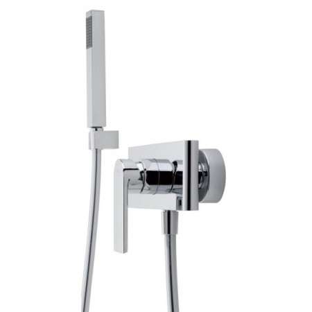 IB RUBINETTERIE K3 WALL-MOUNTED EXTERNAL SHOWER MIXER WITH 2 OUTLETS AND SHOWER KIT
