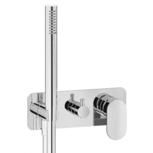 IB RUBINETTERIE LOVEME WALL-MOUNTED SHOWER MIXER 3-WAY WITH SHOWER KIT