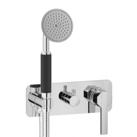 IB RUBINETTERIE BELMONDO WALL-MOUNTED SHOWER MIXER 3-WAY WITH SHOWER KIT