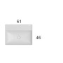 GLOBO T-EDGE LAVABO 61X46 DA INCASSO