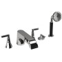 IB RUBINETTERIE BELMONDO 5-HOLE BATHTUB MIXER WITH DIVERTER AND SHOWER KIT