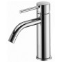 LIGHT BASIN MIXER WITH CLICK-CLACK WASTE
