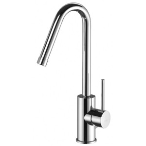 PAFFONI LIGHT EXTENDED BASIN MIXER WITH SWIVEL SPOUT WITH POP-UP WASTE