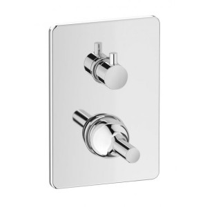 IB RUBINETTERIE BATLO' SHOWER MIXER WITH THREE-WAY DIVERTER COMPLETE WITH BUILT-IN PART