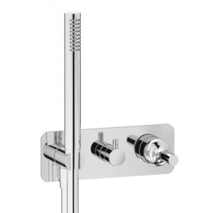 IB RUBINETTERIE BATLO' WALL-MOUNTED THREE-WAY SHOWER MIXER COMPLETE WITH SHOWER KIT