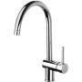 LIGHT MISCELATORE LAVELLO C/CANNA ORIENTABILE TONDO