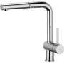 LIGHT MISCELATORE LAVELLO C/DOCCIA ESTRAIBILE