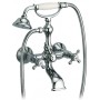 IB RUBINETTERIE HERMES WALL-MOUNTED BATHTUB MIXER COMPLETE WITH SHOWER KIT