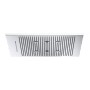 IB RUBINETTERIE AQUARIVA SHOWERHEAD SEMI-RECESSED SHOWER WITH RAIN JET, WATERFALL, CHROMOTHERAPY, AND MISTING