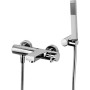 RINGO EXTERNAL BATHTUB MIXER WITH FLEXIBLE SHOWER SET