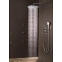 BOSSINI DREAM - OKI H 75 OKI SOFFIONE A PARETE Ø400 mm CON BRACCIO DA 400mm
