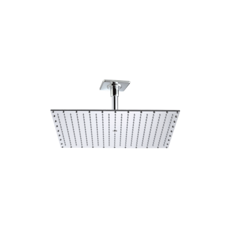 BOSSINI PARIS - CUBE H 29 SOFFIONE A SOFFITTO 400x400 mm CON BRACCIO DA 150 mm