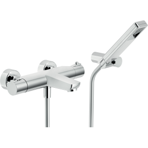 NOBILI ACQUAVIVA THERMOSTATIC BATHTUB MIXER WITH SHOWER SET