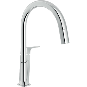 NOBILI ACQUAVIVA KITCHEN FAUCET WITH PULL-OUT SPRAY 2 JETS