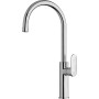 CANDY HIGH SPOUT FAUCET MIXER WITH PIPE