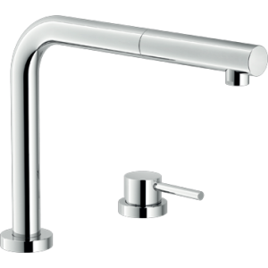 NOBILI ACQUERELLI SINK MIXER WITH RETRACTABLE SPOUT AND PULL-OUT SPRAY