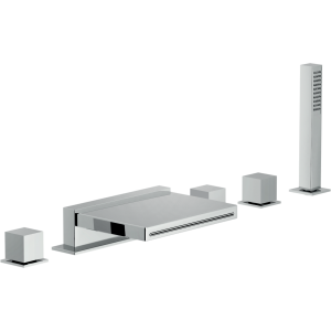 NOBILI MIA 5-HOLE BATHTUB RIM FAUCET SET