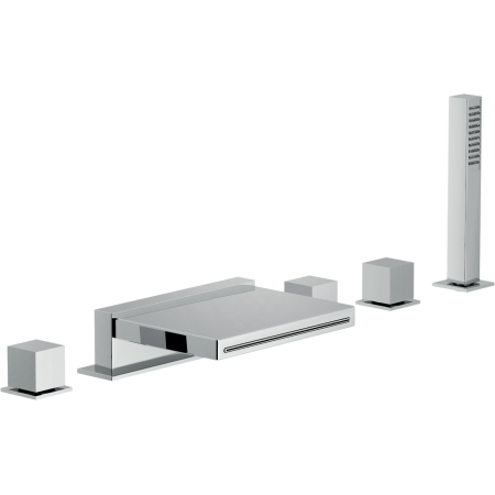NOBILI MIA 5-HOLE BATHTUB RIM FAUCET SET
