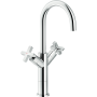 NOBILI LIRA BASIN MIXER TAP WITH CLICK CLACK WASTE