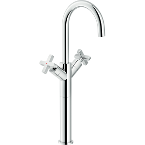 NOBILI LIRA HIGH BASIN MIXER TAP WITH CLICK CLACK WASTE