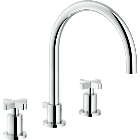 NOBILI LIRA FAUCET MIXER 3-HOLE BATTERY WITH LONG SPOUT