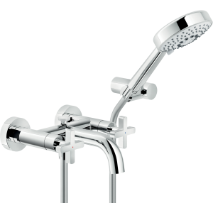 NOBILI LIRA BATHTUB MIXER WITH SHOWER SET