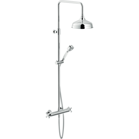 NOBILI CARLOS PRIMERO COLUMN SHOWER WITH EXTERNAL THERMOSTATIC MIXER AND TELESCOPIC RAIL