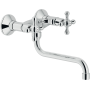 NOBILI GRAZIA WALL-MOUNTED KITCHEN MIXER WITH TWO HANDLES
