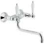 NOBILI ANTICA WALL-MOUNTED DOUBLE-HANDLE KITCHEN MIXER