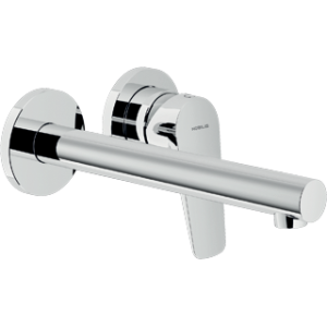 NOBILI SKY WALL-MOUNTED BASIN MIXER WITH LONG SPOUT WITHOUT DRAIN