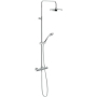 NOBILI THICE SHOWER COLUMN WITH EXTERNAL THERMOSTATIC MIXER WITH COOL BODY AND TELESCOPIC RAIL