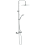 NOBILI THICE SHOWER COLUMN WITH EXTERNAL THERMOSTATIC MIXER WITH COOL BODY AND TELESCOPIC RAIL