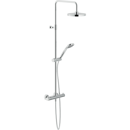NOBILI TAGO SHOWER COLUMN WITH EXTERNAL THERMOSTATIC MIXER AND TELESCOPIC RAIL