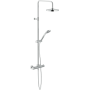 NOBILI TAGO SHOWER COLUMN WITH EXTERNAL THERMOSTATIC MIXER AND TELESCOPIC RAIL