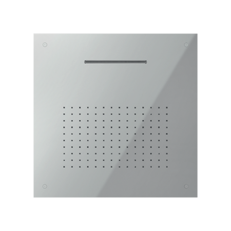 NOBILI NOBILI SOFFIONE RECESSED SHOWER HEAD 500 x 500 mm WITH WATERFALL