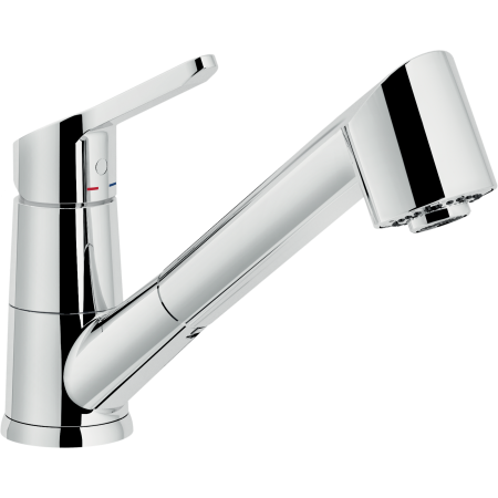 NOBILI NEW ROAD T7 KITCHEN MIXER WITH PULL-OUT SPRAY