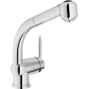 NOBILI OVETTO KITCHEN MIXER WITH PULL-OUT SPRAY