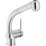 NOBILI OVETTO KITCHEN MIXER WITH PULL-OUT SPRAY
