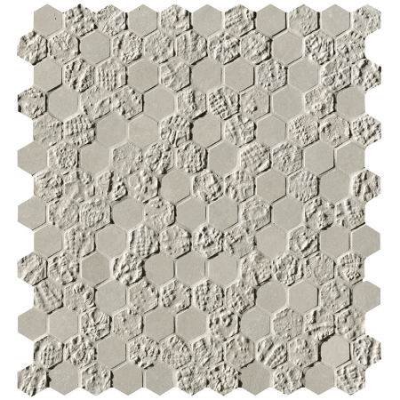 FAP CERAMICHE BLOOM GREY PRINT ESAGONO MOSAICO 29,5X32,5