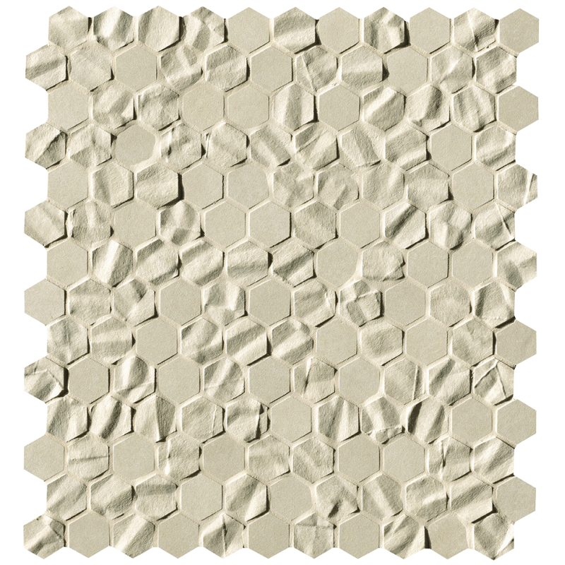 FAP CERAMICHE BLOOM BEIGE STAR ESAGONO MOSAICO 29,5X32,5