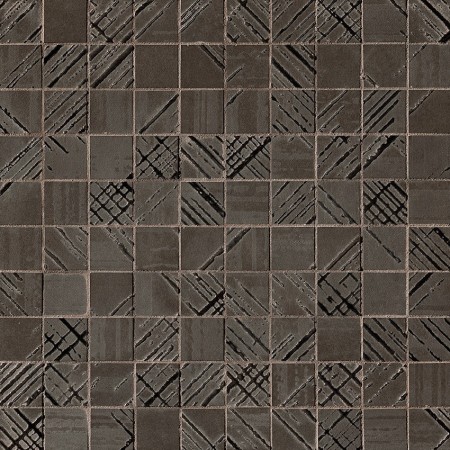 FAP CERAMICHE BLOOM METAL BROWN GOLD MOSAICO 30,5X30,5