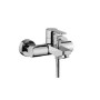 RED EXTERNAL BATHTUB MIXER WITHOUT SHOWER SET