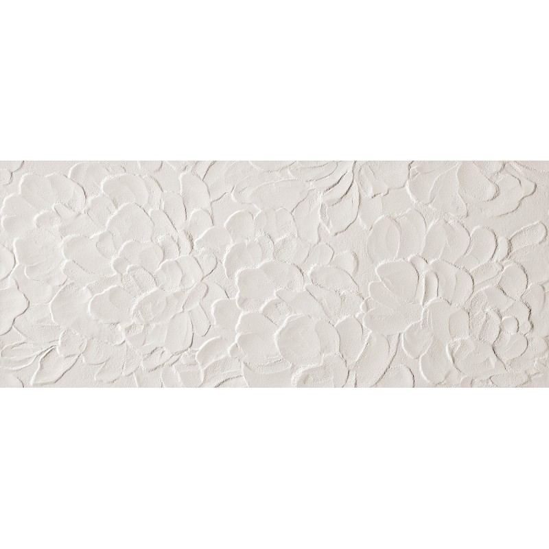 FAP CERAMICHE LUMINA SAND ART LUMINA 50 BLOSSOM WHITE EXTRA MATT 50X120 RETTIFICATO